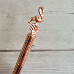 Metal Flamingo Pens
