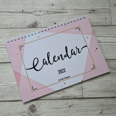 On Plan 2022 Calendar