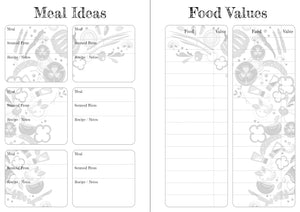 Wedding personalised 12 Week Food and Daily Life Diary