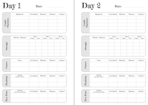 Fitness Icon 12 Week Exercise Diary