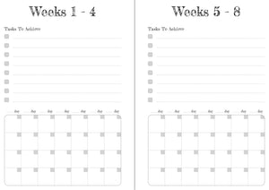 Wedding Personalised 12 Week Food and Daily Life Diary Refills