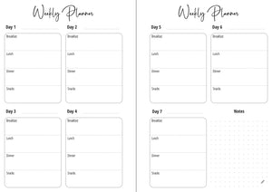 Stay Patient 8 and 12 Week Food Diary