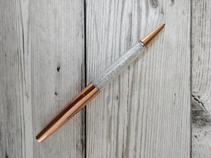 Rose Gold Crystal Pen