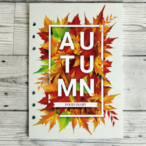 Autumn Leaves 8 and 12 Week Organiser Refill