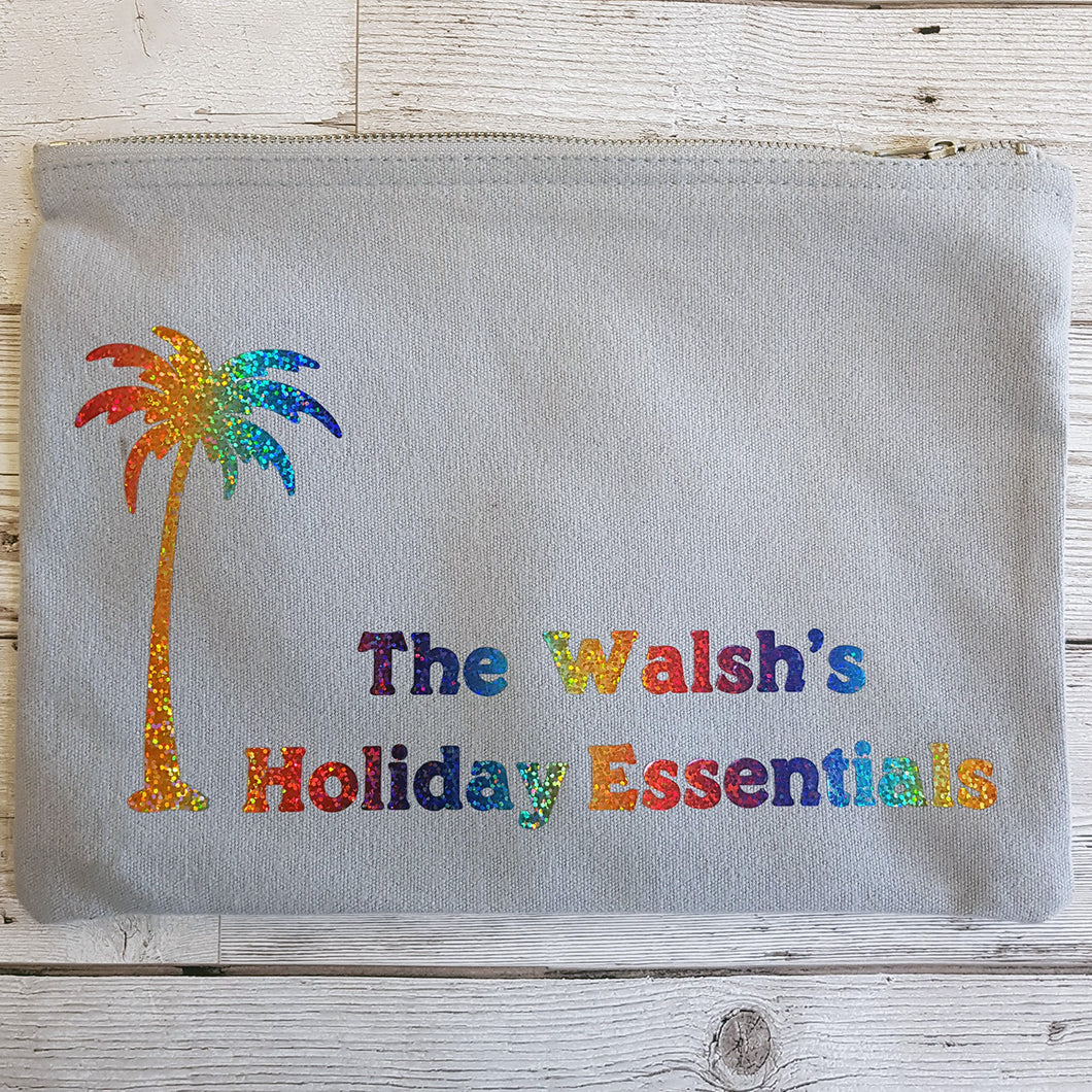 Holiday (personalised) essentials Bag