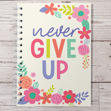 Never Give Up 8 and 12 Week Food Diary