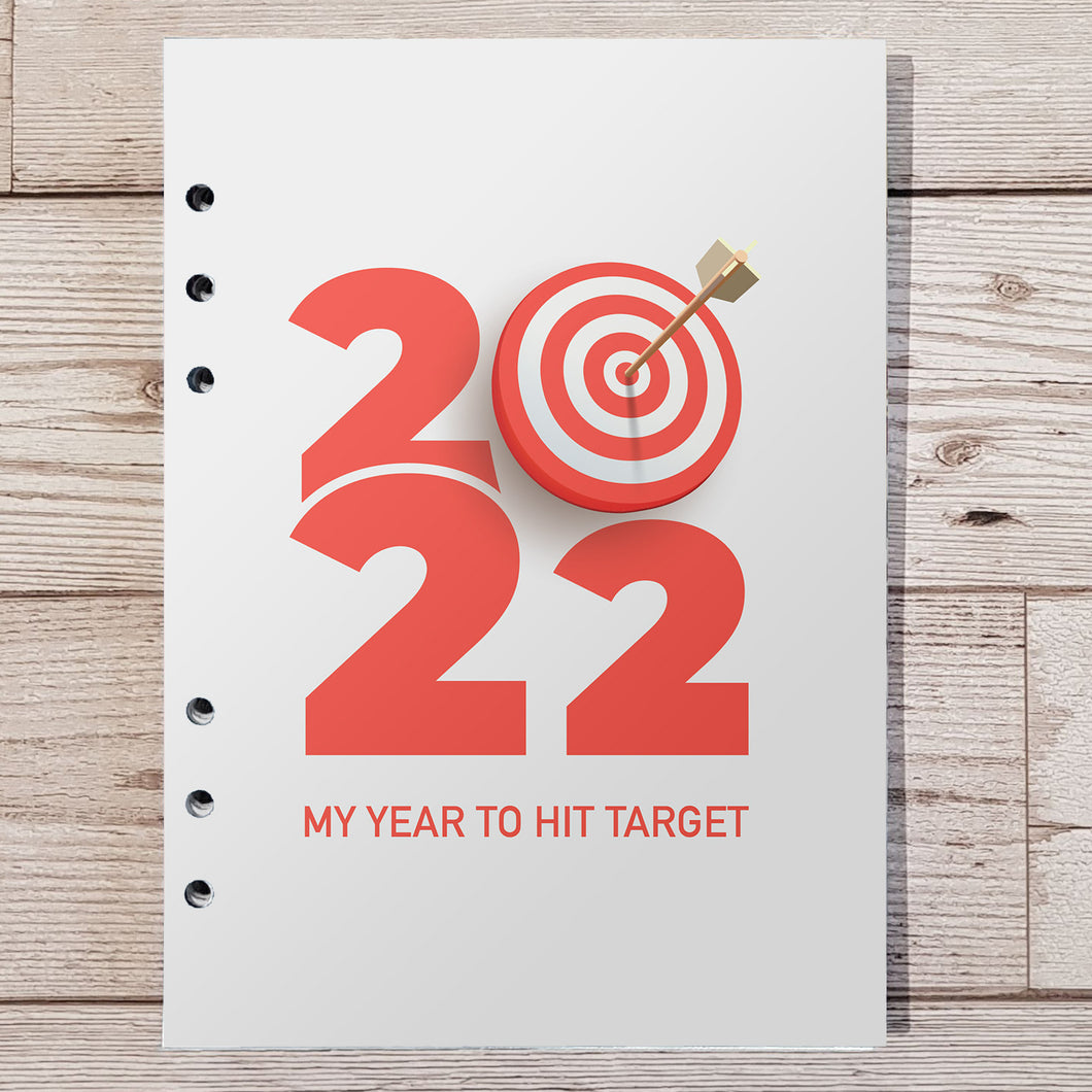 2022 Target 8 and 12 Week Organiser Refill