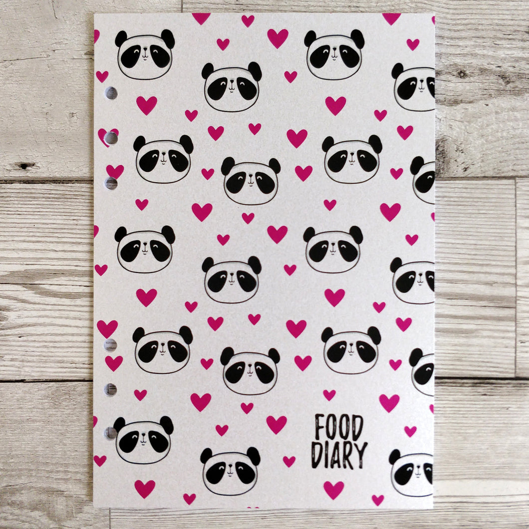 Panda 12 Week Food and Daily Life Diary Refills