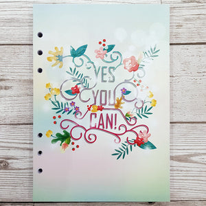 Yes You Can 8 and 12 Week Organiser Refill