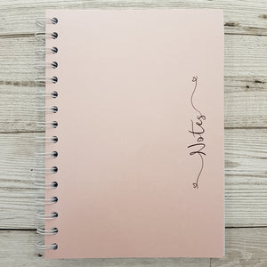 Pink Pearlised Note and To-do Pad