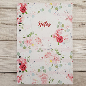 Pink Floral Note and To-do Pad