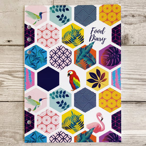 Tropical Tile 12 Week Food and Daily Life Diary Refills