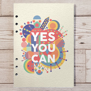 Yes You Can 8 and 12 Week Organiser Refill